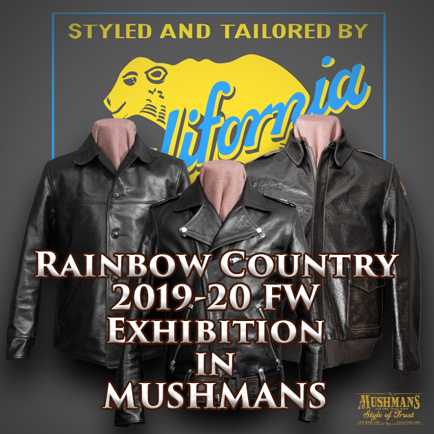 Rainbow Country 2019-20 FW 内見会開催のお知らせ！ | MUSHMANS BLOG