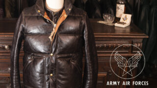 マッシュマンズ MUSHMANS Leather Down Vest40 OVER VEST,FLYING,MENS,INTERMEDIATE