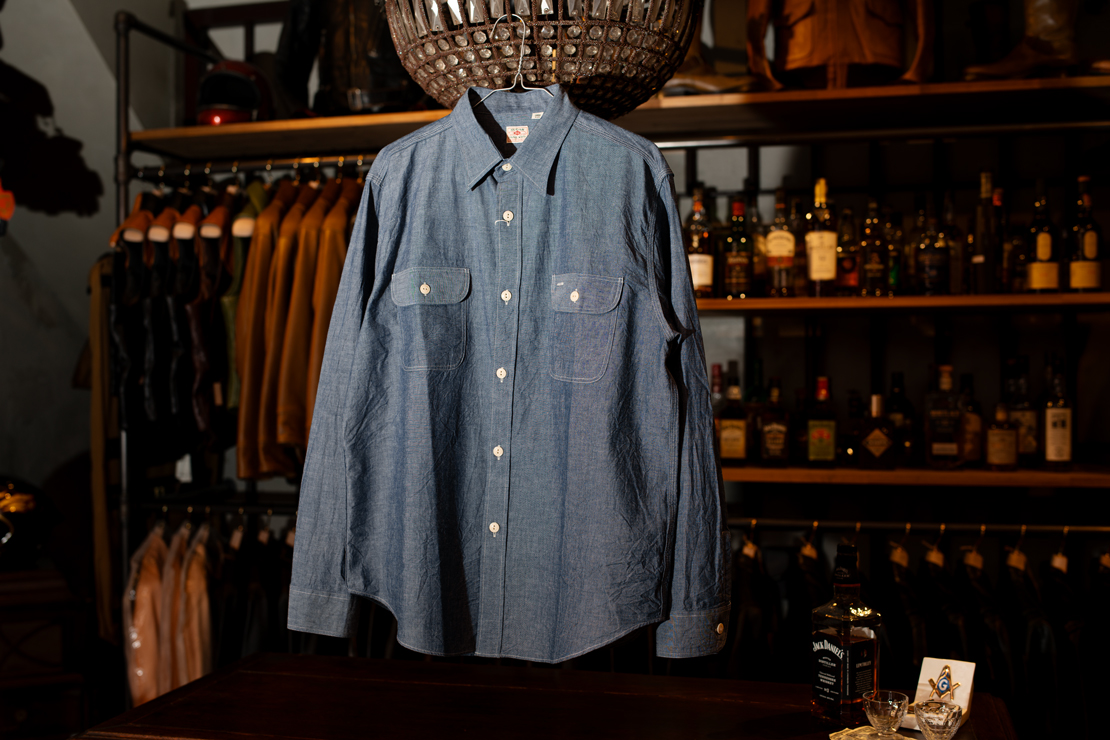 SUGAR CANEよりシャンブレーシャツが入荷しております